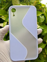 Load image into Gallery viewer, Purple Flash Grip Silicone case For Apple iphone XR
