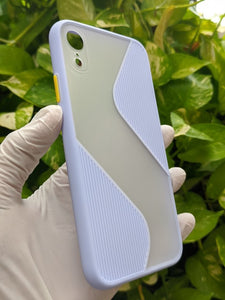 Purple Flash Grip Silicone case For Apple iphone XR