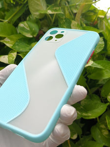 Sea Blue Flash Grip Silicone case For Apple iphone 11 Pro Max