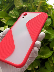 Red Flash Grip Silicone case For Apple iphone XR
