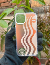 Load image into Gallery viewer, Half Face Starbucks Reflective premium case for Apple Iphone 13
