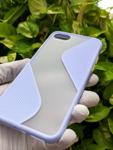 Purple Flash Grip Silicone case For Apple iphone 7/8