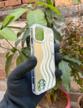 Load image into Gallery viewer, Half Face Starbucks Reflective premium case for Apple Iphone 13
