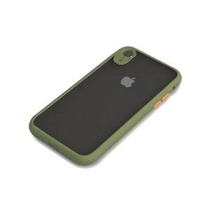 Army Green Camera Protector smoke case for Apple Iphone XR
