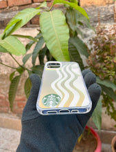 Load image into Gallery viewer, Half Face Starbucks Reflective premium case for Apple Iphone 13
