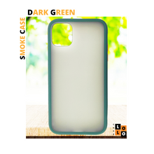 Load image into Gallery viewer, Dark Green Smoke case for Apple Iphone 11 pro max

