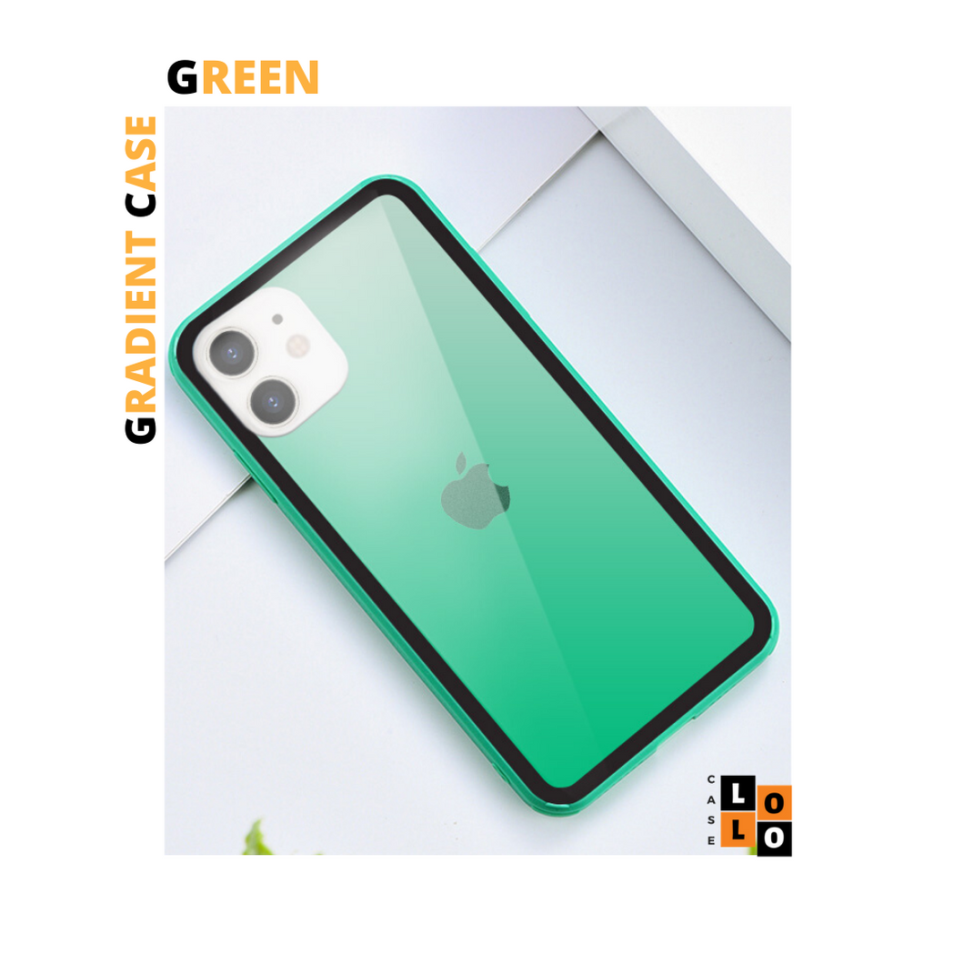 Green Gradient case for Iphone 11 pro