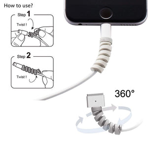 Spiral Cable Protector Set of 12 pcs