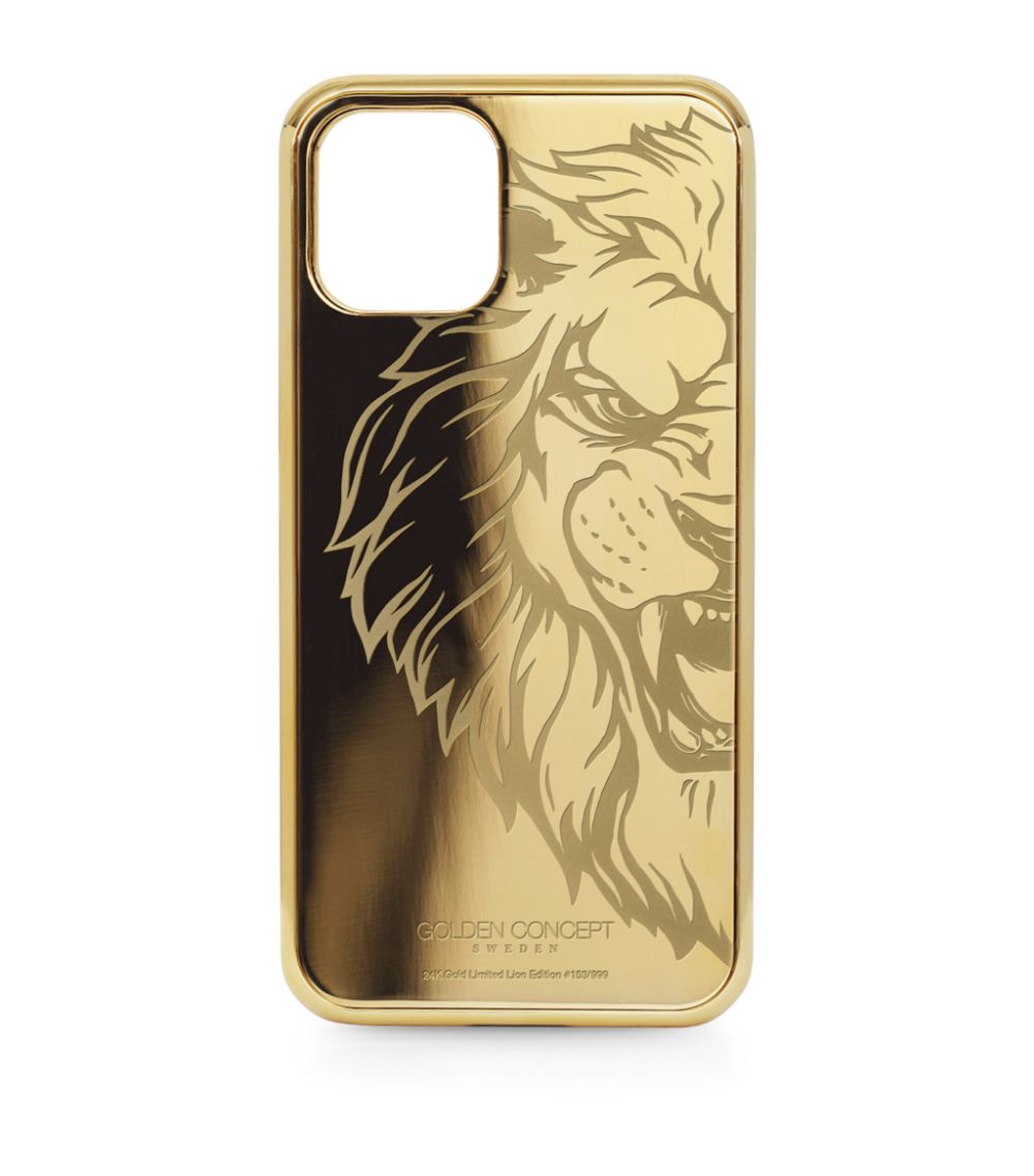 Lion Golden Concept Luxury case for Apple Iphone 11