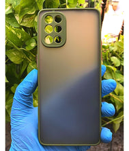 Load image into Gallery viewer, Army Green Camera Protector Smoke case for OnePlus 8T
