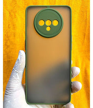 Load image into Gallery viewer, Army Green Camera Protector Smoke case for OnePlus 7T
