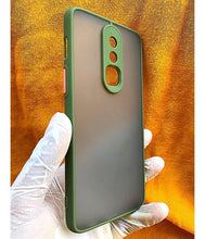 Load image into Gallery viewer, Army Green Camera Protector Smoke case for OnePlus 6
