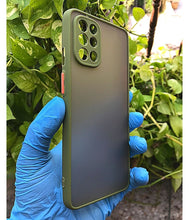 Load image into Gallery viewer, Army Green Camera Protector Smoke case for OnePlus 8T

