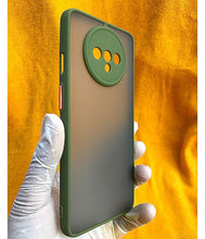 Load image into Gallery viewer, Army Green Camera Protector Smoke case for OnePlus 7T
