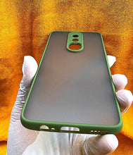 Load image into Gallery viewer, Army Green Camera Protector Smoke case for OnePlus 6
