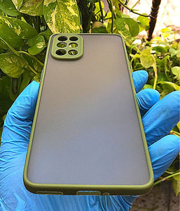 Army Green Camera Protector Smoke case for OnePlus 8T