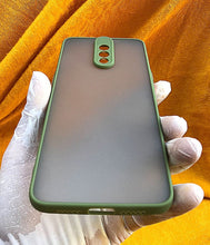 Load image into Gallery viewer, Army Green Camera Protector Smoke case for OnePlus 6T
