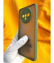 Load image into Gallery viewer, Army Green Camera Protector Smoke case for OnePlus 7T

