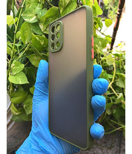 Load image into Gallery viewer, Army Green Camera Protector Smoke case for OnePlus 8T
