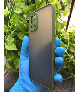 Army Green Camera Protector Smoke case for OnePlus 8T