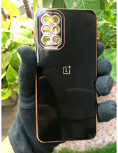 Load image into Gallery viewer, Black My Case chrome silicone case for OnePlus 8T

