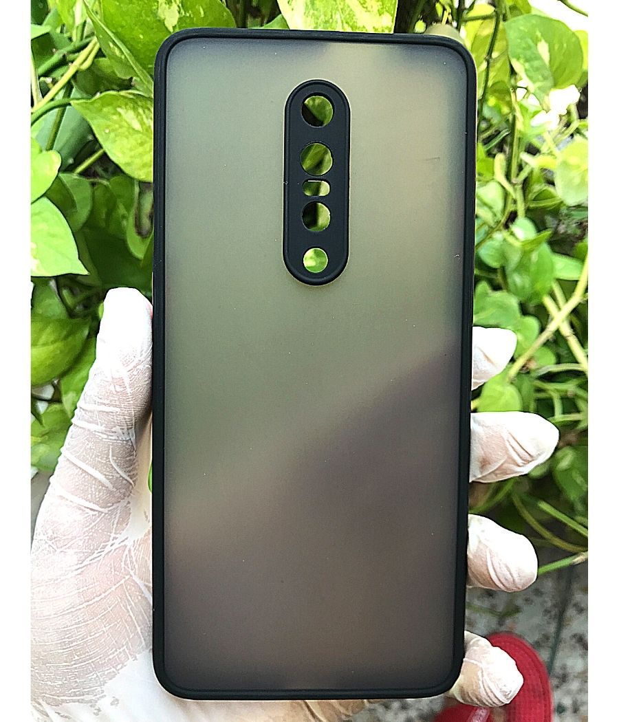 Black Camera Protector Smoke case for OnePlus 7 Pro