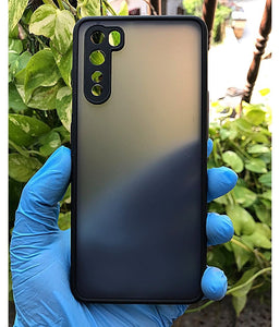 Black Camera Protector Smoke case for OnePlus Nord