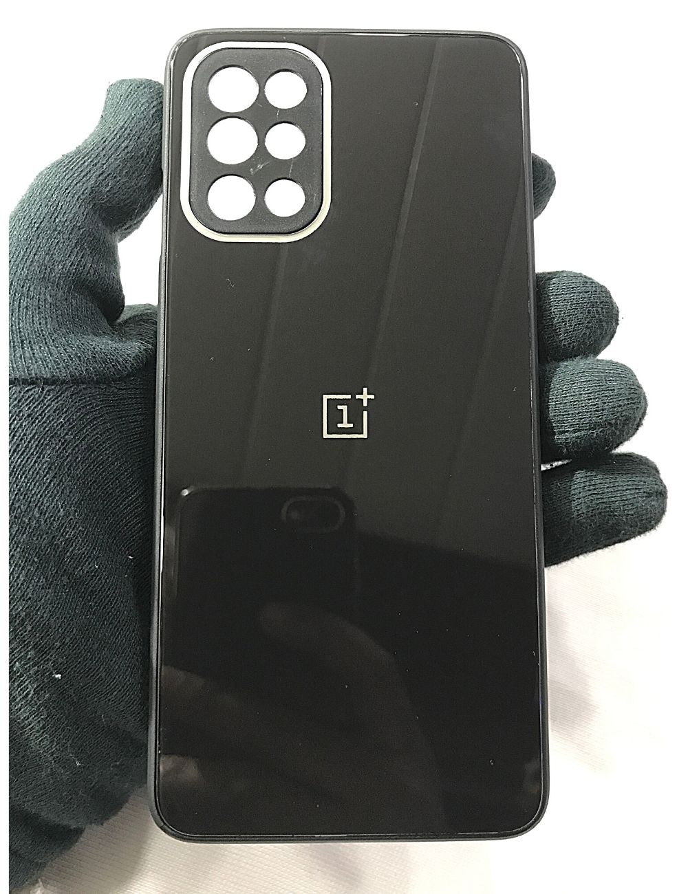 Black glass camera protector premium case for OnePlus 8T