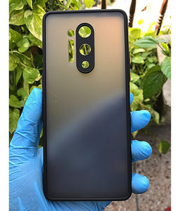 Black Camera Protector Smoke case for OnePlus 8 Pro
