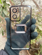 Load image into Gallery viewer, Black CD transparent case for OnePlus Nord CE 2
