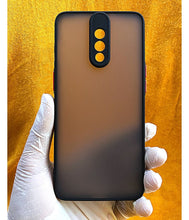Load image into Gallery viewer, Black Camera Protector Smoke case for OnePlus 6T
