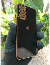 Load image into Gallery viewer, Black My Case chrome silicone case for OnePlus 8T
