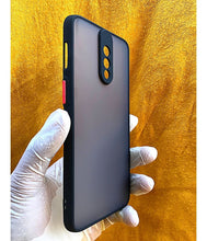 Load image into Gallery viewer, Black Camera Protector Smoke case for OnePlus 6T
