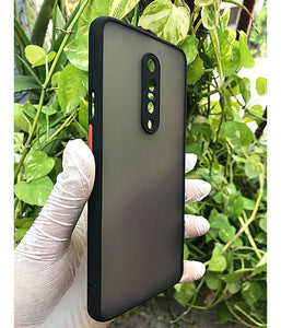 Black Camera Protector Smoke case for OnePlus 7 Pro