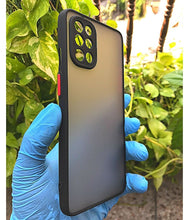 Load image into Gallery viewer, Black Camera Protector Smoke case for OnePlus 8T
