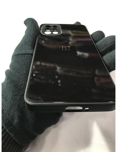 Black glass camera protector premium case for OnePlus 9R