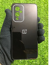 Load image into Gallery viewer, Black glass camera protector premium case for OnePlus 9
