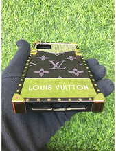 Load image into Gallery viewer, BLACK LOUIS VUITTON LEATHER case for Apple Iphone 12
