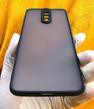 Load image into Gallery viewer, Black Camera Protector Smoke case for OnePlus 6T
