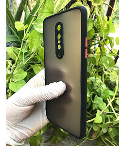 Black Camera Protector Smoke case for OnePlus 7 Pro
