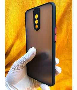 Black Camera Protector Smoke case for OnePlus 6T