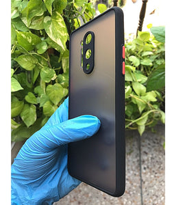Black Camera Protector Smoke case for OnePlus 8 Pro