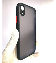Load image into Gallery viewer, Black Camera Protector smoke case for Apple Iphone XR
