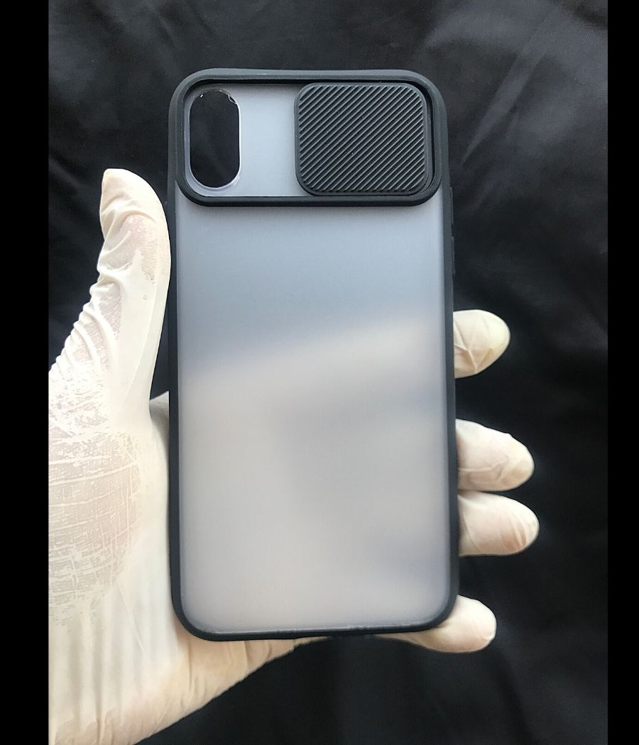 Black Shutter case for Apple Iphone X/XS