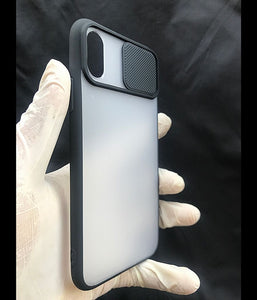 Black Shutter case for Apple Iphone X/XS