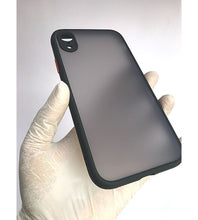 Load image into Gallery viewer, Black Camera Protector smoke case for Apple Iphone XR
