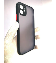 Load image into Gallery viewer, Black Camera Protector Smoke case for Apple Iphone 11
