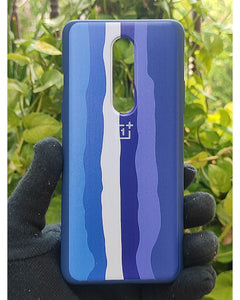 Blue Rainbow silicone case for OnePlus 8