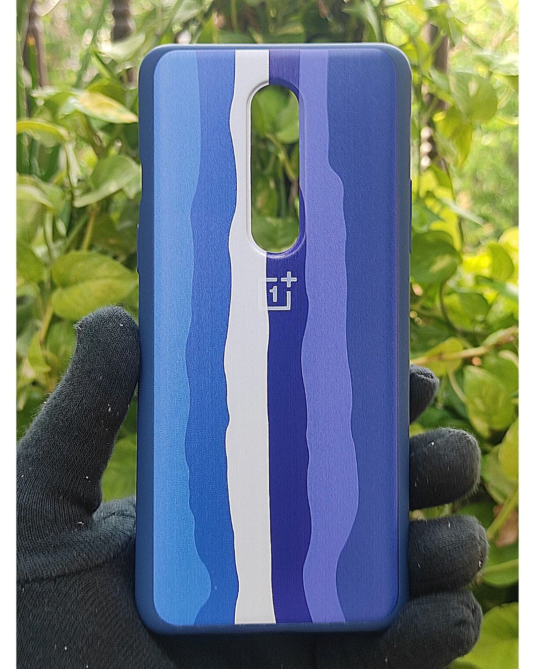 Blue Rainbow silicone case for OnePlus 8
