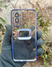 Load image into Gallery viewer, Deep Blue CD transparent case for OnePlus Nord 2
